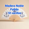 Madera Noble Pulida 18 varillas