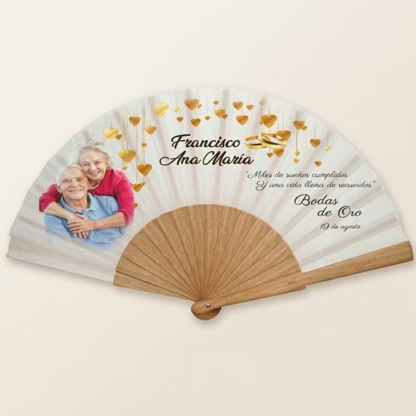Abanico-boda-Don_Abanico-095-madera Abanico Bodas de Oro con Foto Personalizado
