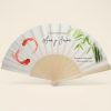 Abanico Boda Personalizado Koi Zen