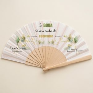 Abanico-boda-Don_Abanico-148-madera Abanico Boda Personalizado Frase Divertida Botánica