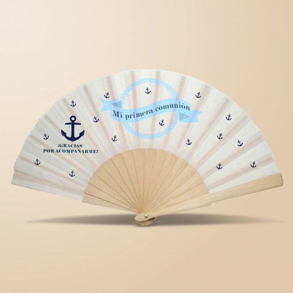 Abanico Comunión Marinero Genérico