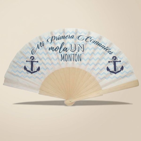 Abanico Comunión Chevron Marinero