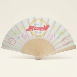 Abanico bautizo personalizado iconos 072